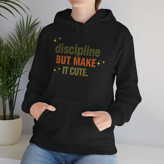 Disciplined But Make It Cute Heavy Blend™ Hooded Sweatshirt