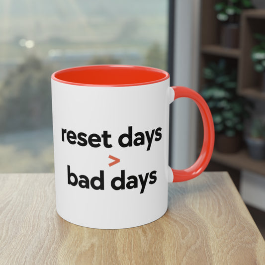 Two-Tone Coffee Mug, 11oz