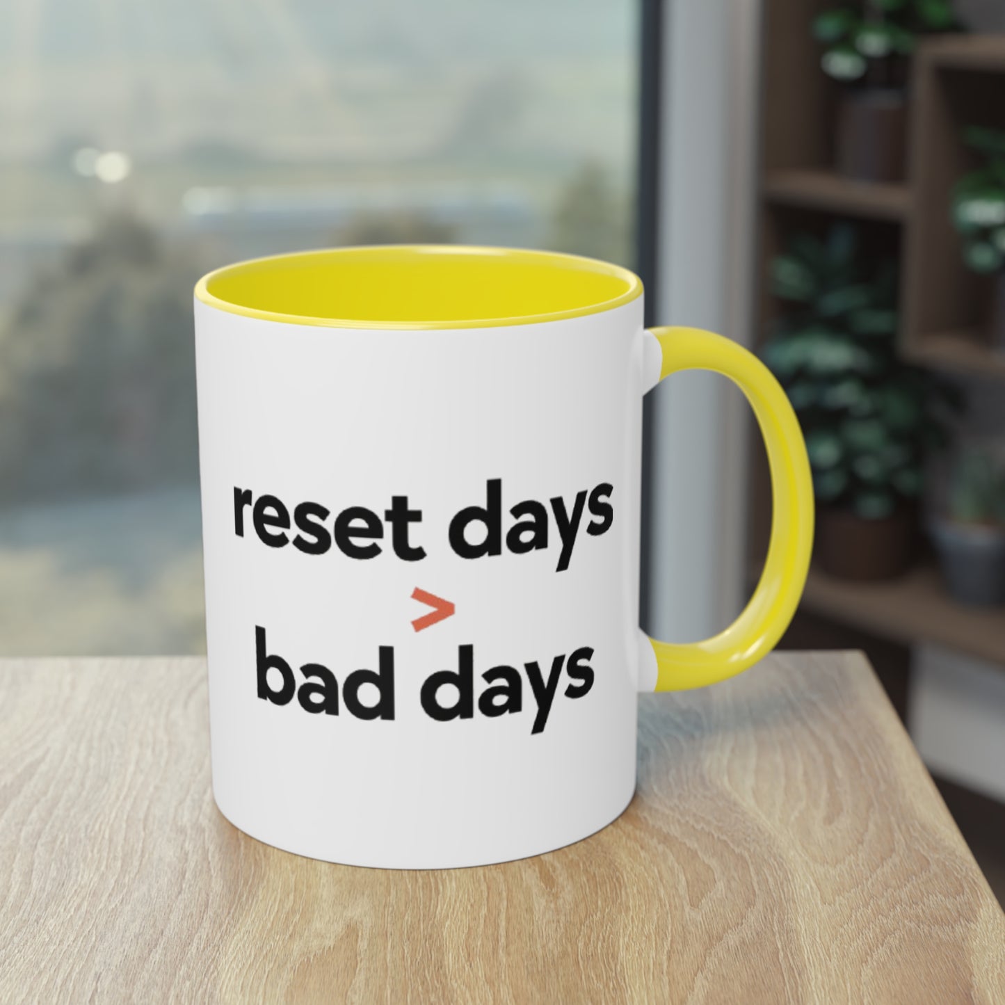 Two-Tone Coffee Mug, 11oz