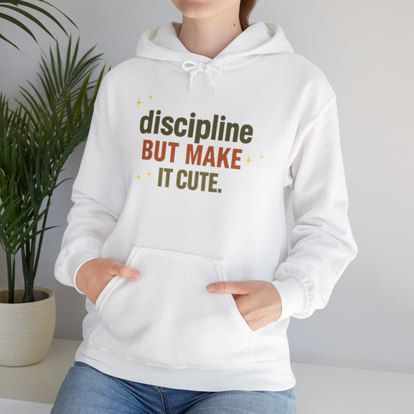 Disciplined But Make It Cute Heavy Blend™ Hooded Sweatshirt