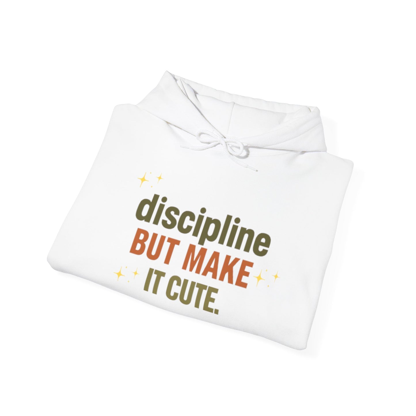 Disciplined But Make It Cute Heavy Blend™ Hooded Sweatshirt