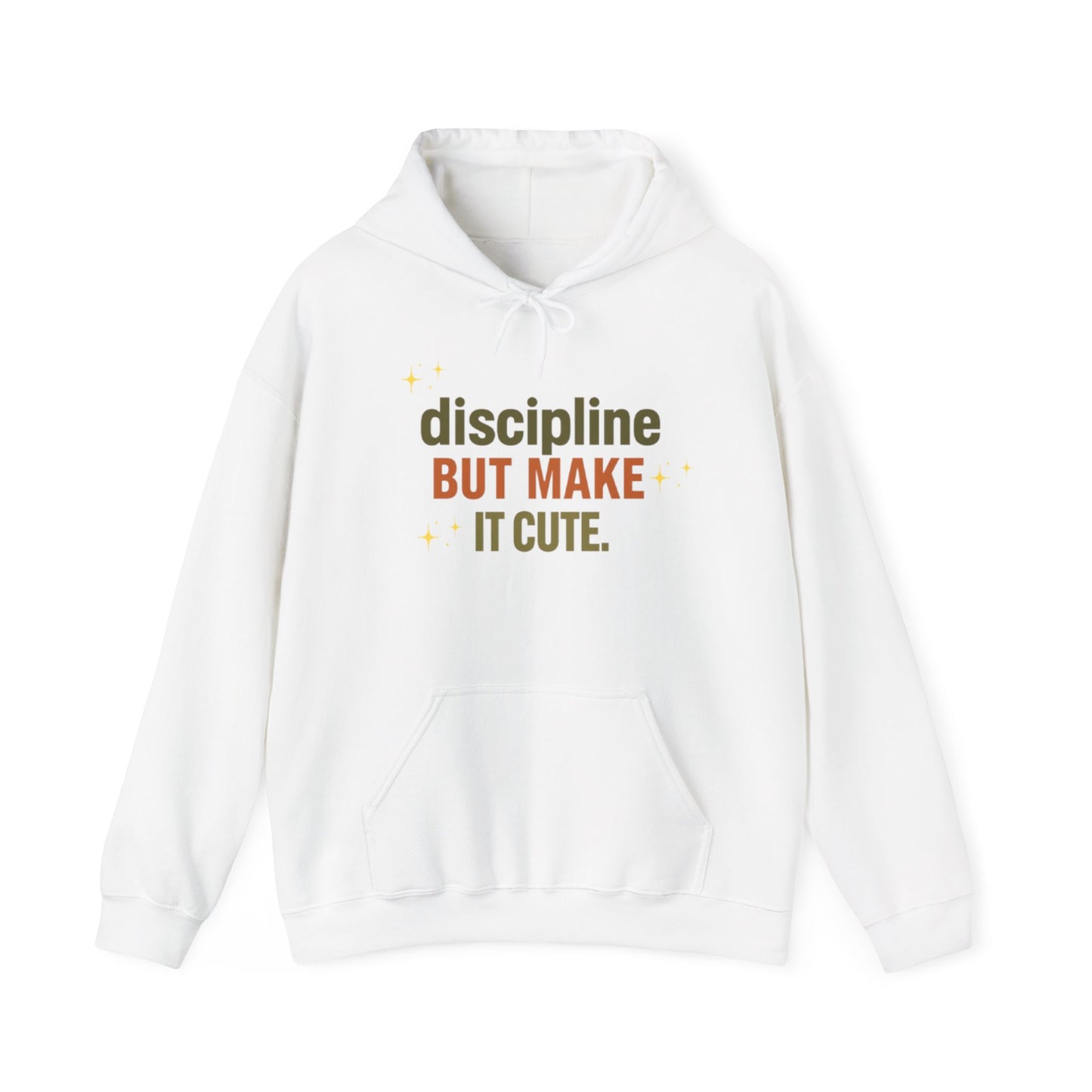 Disciplined But Make It Cute Heavy Blend™ Hooded Sweatshirt