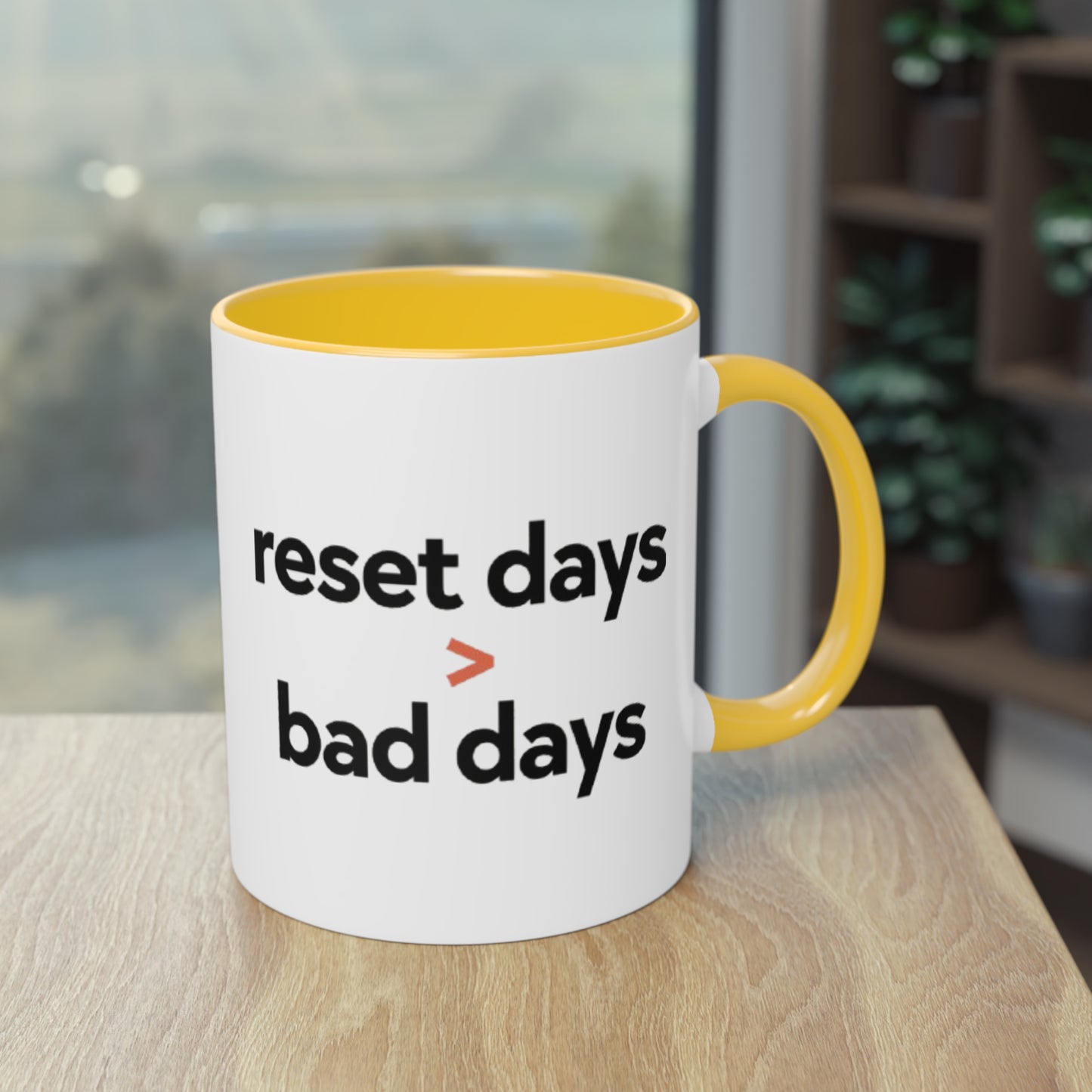 Two-Tone Coffee Mug, 11oz