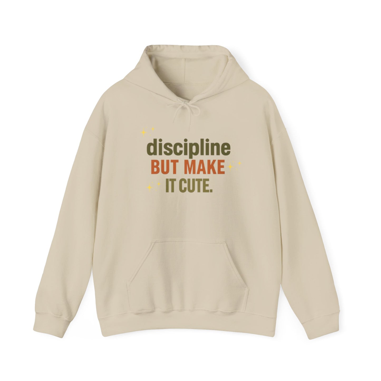 Disciplined But Make It Cute Heavy Blend™ Hooded Sweatshirt